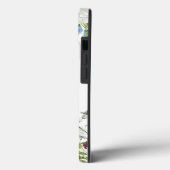 フローラガーデンカラフルフラワーズ名前をカスタムする Case-Mate iPhoneケース (裏面 / 左)