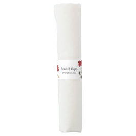 フローラガーデンカラフルフラワーズ結婚式招待状 ナプキンバンド