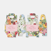 フローラガーデンカラフルフラワーベビーシャワー フェイバーボックス (折り畳みなし)