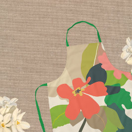 フローラガーデンカラーブロックフローリスト エプロン