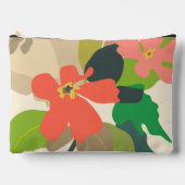 フローラガーデンカラーブロック アクセサリーポーチ (正面)