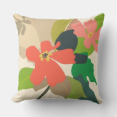 フローラガーデンカラーブロック クッション (正面)