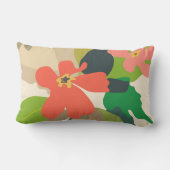 フローラガーデンカラーブロック ランバークッション (裏面)