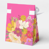 フローラガーデンサマーブライダルシャワーサンキュー フェイバーボックス (裏面サイド)