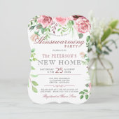 フローラガーデンサマー引っ越し祝いパーティーパーティー 招待状 (スタンド正面)