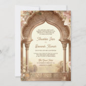 フローラガーデンゾウインディアンパレ結婚ス 招待状 (正面)