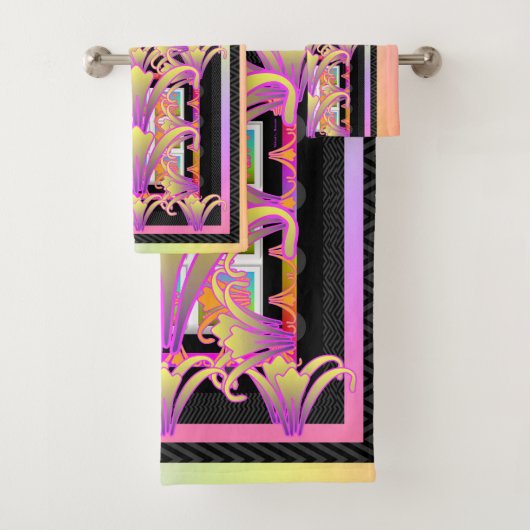 フローラガーデンデザイン バスタオルセット (インサイチュ)