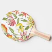 フローラガーデンデザイン（白い背景） 卓球ラケット (横)