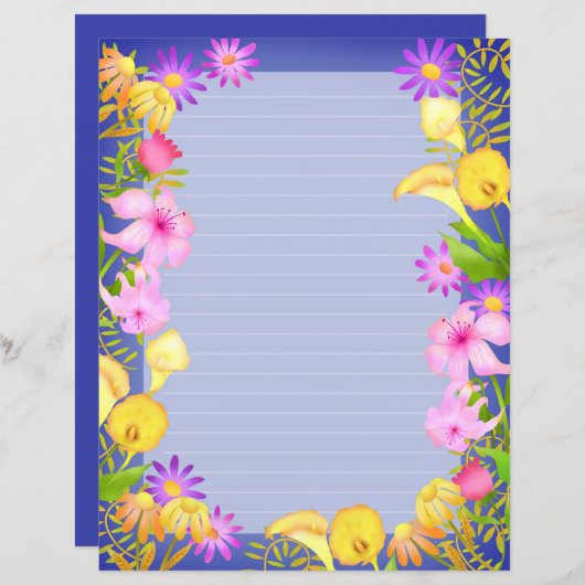 フローラガーデンバイオレット (正面/裏面)