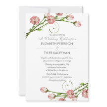 フローラガーデンバラ結婚式招待状