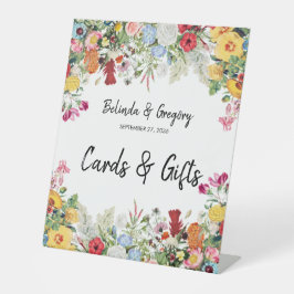フローラガーデンフラワーウェディングカード&ギフト 台座サイン