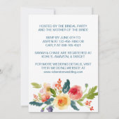フローラガーデンブライダルシャワー招待状 招待状 (裏面)