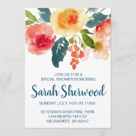 フローラガーデンブライダルシャワー招待状 招待状