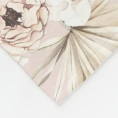 フローラガーデンベビーガールボホフローラ フリースブランケット (角)