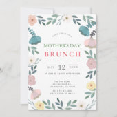 フローラガーデンホワイトマザーズデイブランチ 招待状 (正面)