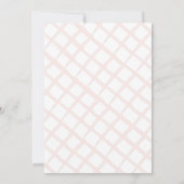 フローラガーデンホワイトGIrl誕生日 招待状 (裏面)