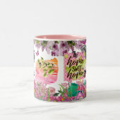 フローラガーデンホームスイートホーム ツートーンマグカップ (中央)