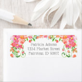 フローラガーデンリース花 ラベル (インサイチュ)