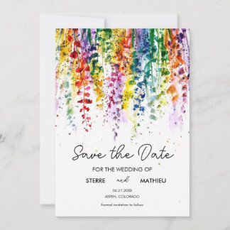 フローラガーデンワイルドフラワー セーブザデート