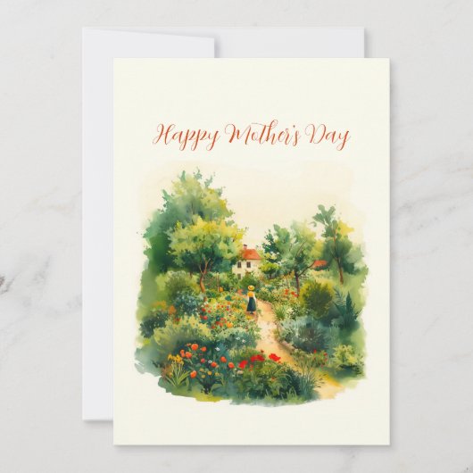 フローラガーデンヴィンテージ母の日 シーズンカード (正面)