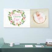 フローラガーデン第1期バースデーガールフォト 横断幕 (トレードショー)