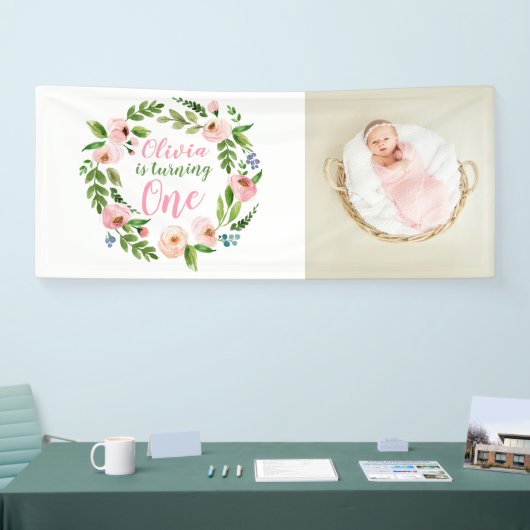 フローラガーデン第1期バースデーガールフォト 横断幕 (トレードショー)