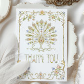 フローラガーデン結婚サンキューカード 招待状