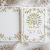 フローラガーデン結婚サンキューカード 招待状