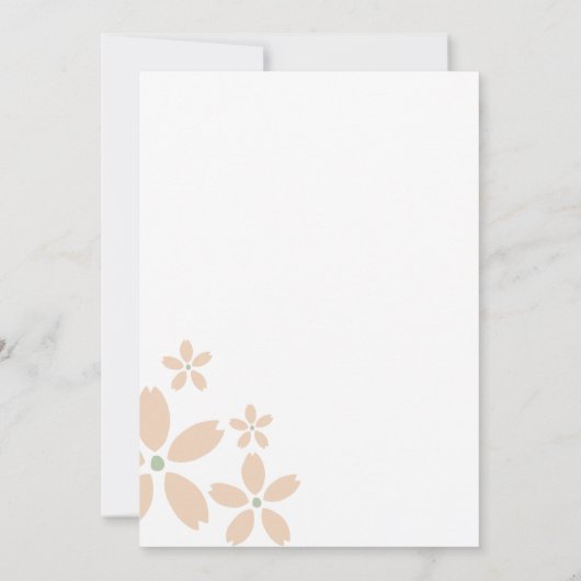 フローラガーデン9thバースデーパーティー招待状 招待状 (裏面)