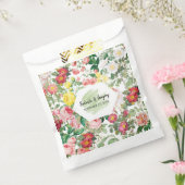 フローラガーデン、水彩画結婚像画 フェイバーバッグ (封をした状態)