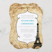 フローラガーランドパリデスティネーションウェディング 招待状 (正面/裏面)