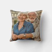 フローラガーランド結婚70周年記念写真 クッション (裏面)