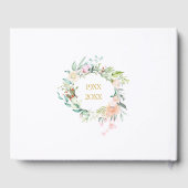 フローラガーランド50結婚周年記念写真 ゲストブック (裏面)