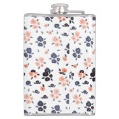 フローラガーリーの国のデザイン フラスク (裏面)