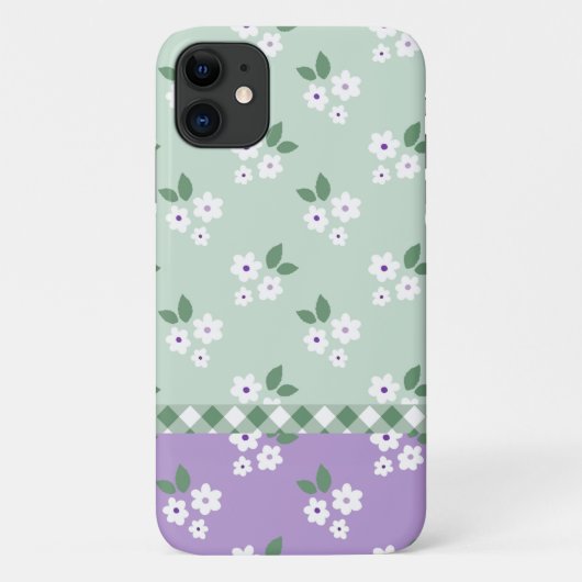 フローラガーリーシンプルパターン Case-Mate iPhoneケース (裏面)