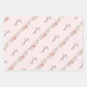 フローラガーリーノピーキングフェスティバル ラッピングペーパーシート (正面)