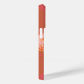 フローラガーリーピンクとゴールデンダマスレース Case-Mate iPhoneケース (裏面 / 右)