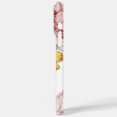 フローラガーリー名前をカスタムするイエローデイジーフラワー Case-Mate iPhoneケース (裏面 / 左)