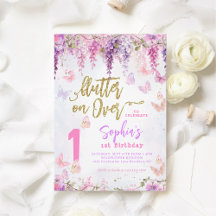 フローラガーリー藤金ゴールド蝶子供の誕生日