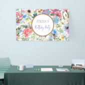 フローラガーリー誕生会 横断幕 (トレードショー)