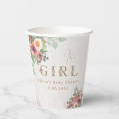 フローラガールシャワー 紙コップ (正面)