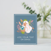 フローラガールホールディングアースダスティブループラネット自然 シーズンポストカード (スタンド正面)