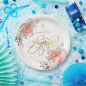 フローラガール洗礼  ペーパープレート (パーティー)