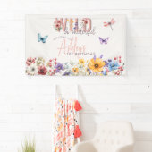 フローラガール誕生日 |ワイルド&オンダーフルへようこそ 横断幕 (インサイチュ)