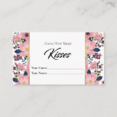 フローラキスブライダルエンクロージャカード エンクロージャーカード (正面)