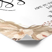 フローラキスブライダルシャワーゲームの数 ポスター (角)