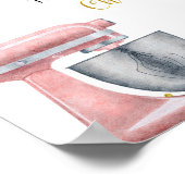 フローラキッチンブライダルシャワーミモザバー ポスター (角)