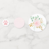 フローラキットンバースデーパーティー紙吹雪 コンフェッティ (裏面)