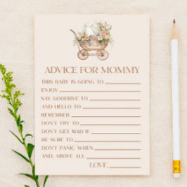 フローラキャリッジアドバイスベビーシャワーゲーム活動