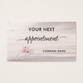 フローラキャンドルアポイントメントカード (正面)